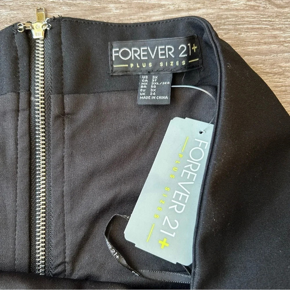 NWT Forever 21 Plus Strapless Corset Bodycon Dress - Picture 7 of 13